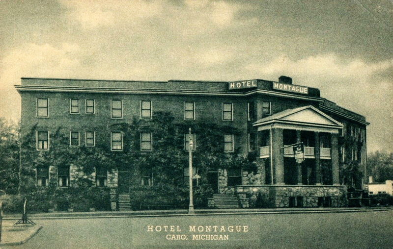 Hotel Montague - Vintage Postcard (newer photo)